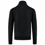 PS_K456-B_BLACK - Hidalgo-werbeartikel Herensweater met rits, black — productfoto 17