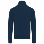 PS_K456-B_NAVY - Hidalgo-werbeartikel Herensweater met rits, navy — productfoto 20