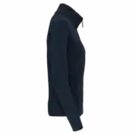 Damessweater met rits, navy — productfoto 7