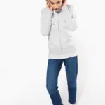 K464-13_2025 - Hidalgo Damessweater met rits en capuchon — productfoto 7