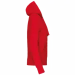 PS_K464-S_RED - Hidalgo Damessweater met rits en capuchon — productfoto 29