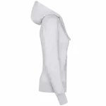 PS_K464-S_ASHHEATHER - Hidalgo Damessweater met rits en capuchon, ash heather — productfoto 8