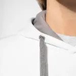 Damessweater met capuchon in contrasterende kleur — productfoto 3