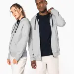 K466-K467-4_2026 - Hidalgo-werbeartikel Herensweater met rits en capuchon in contrasterende kleur — productfoto 7