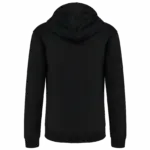 PS_K466-B_BLACK-YELLOW - Hidalgo-werbeartikel Herensweater met rits en capuchon in contrasterende kleur, black / yellow — productfoto 21
