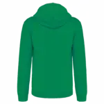 PS_K466-B_LIGHTKELLYGREEN-WHITE - Hidalgo-werbeartikel Herensweater met rits en capuchon in contrasterende kleur, light kelly green / white — productfoto 27