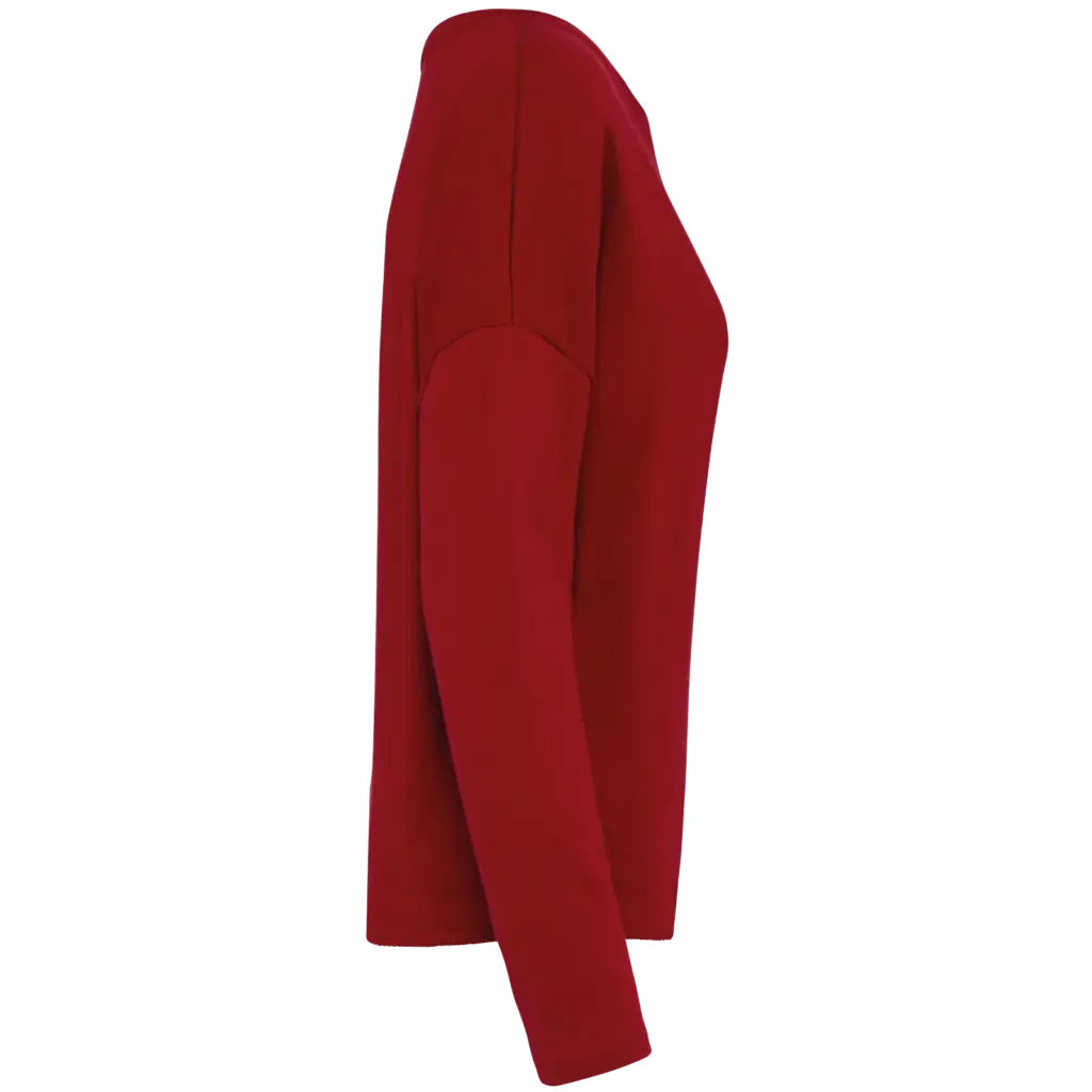Damessweater “Loose fit”, hibiscus red — productfoto 18