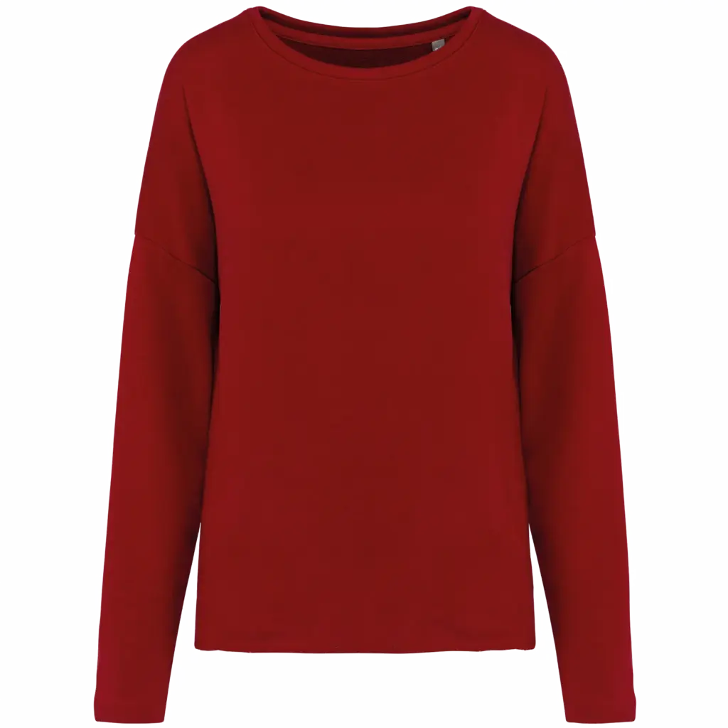 Damessweater “Loose fit”, hibiscus red — productfoto 19