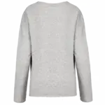 Damessweater “Loose fit”, light grey heather — productfoto 23