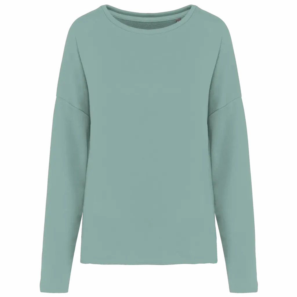 Damessweater “Loose fit”, sage — productfoto 36