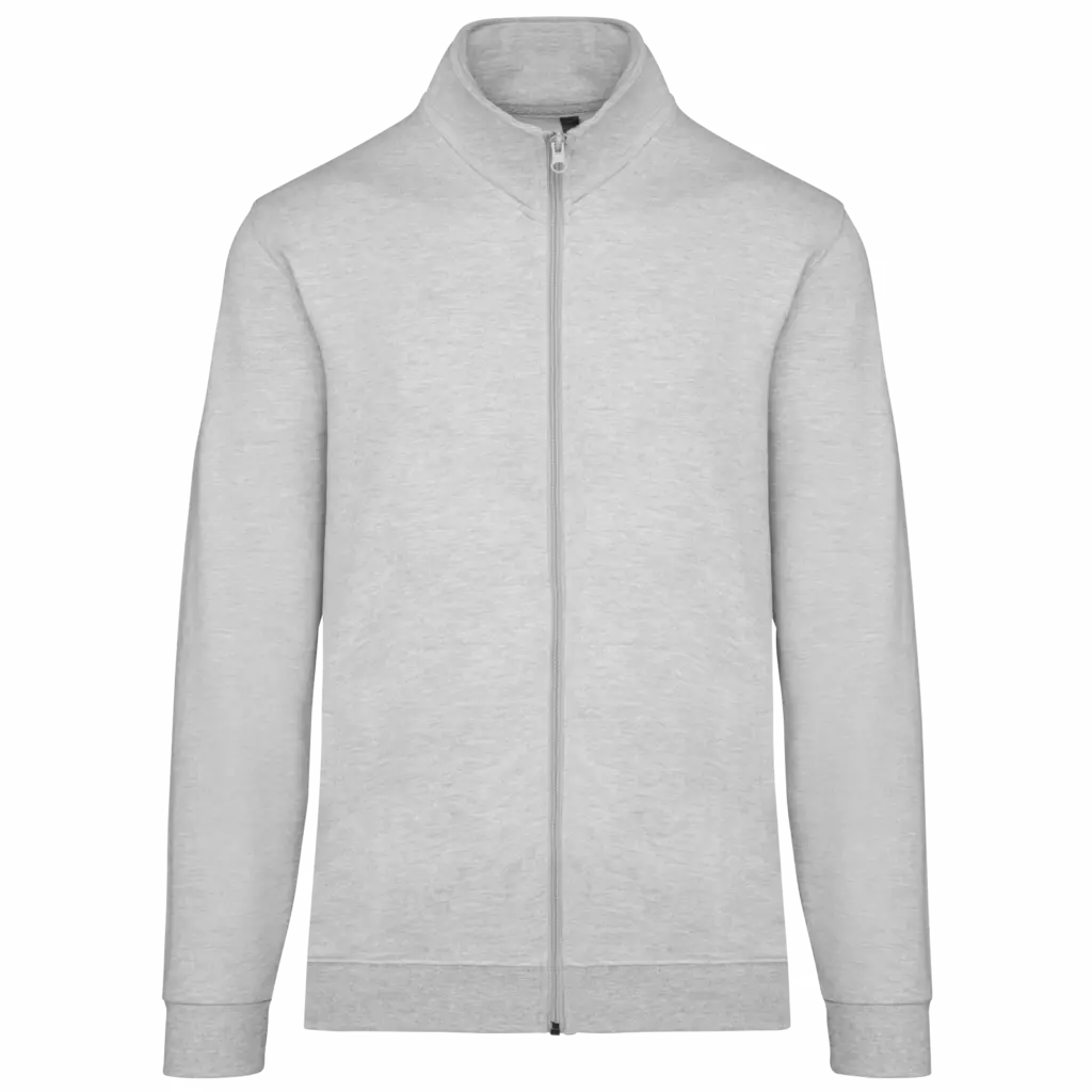 PS_K472_OXFORDGREY - Hidalgo-werbeartikel Sweatvest, oxford grey — productfoto 22