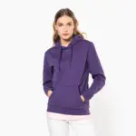 Eco damessweater met capuchon