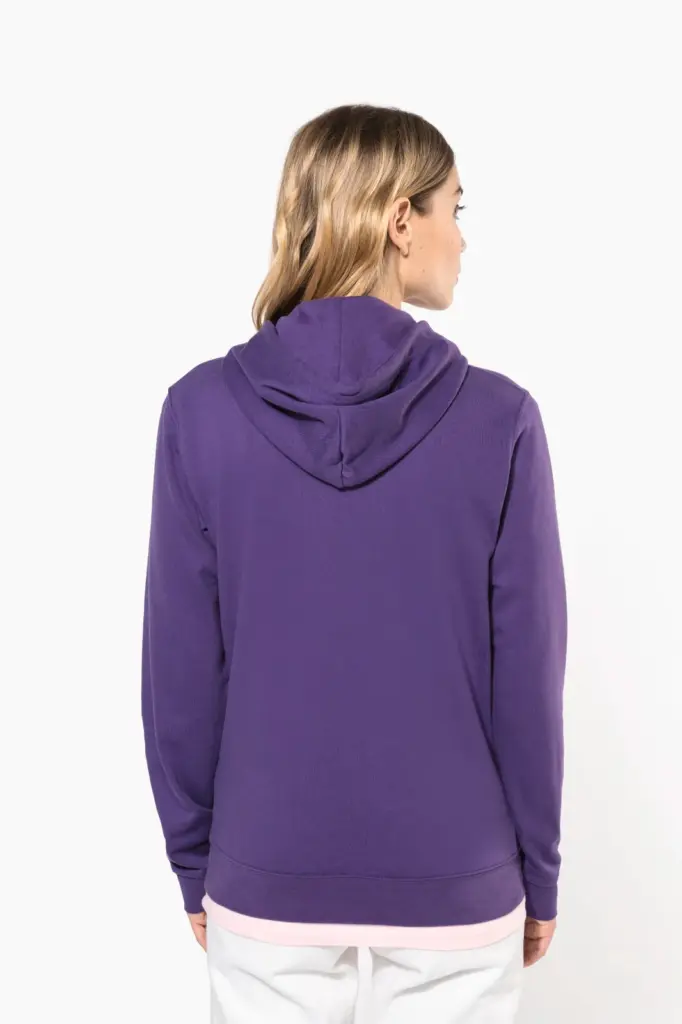 Eco damessweater met capuchon — productfoto 2