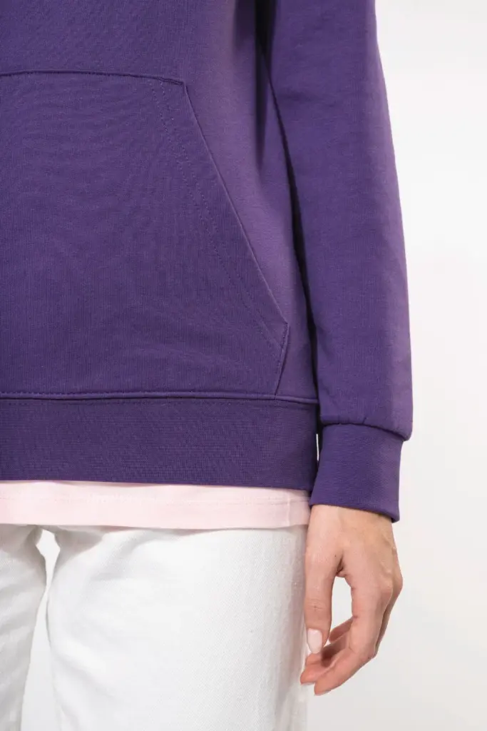 Eco damessweater met capuchon — productfoto 4
