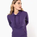 Eco damessweater met capuchon — productfoto 8