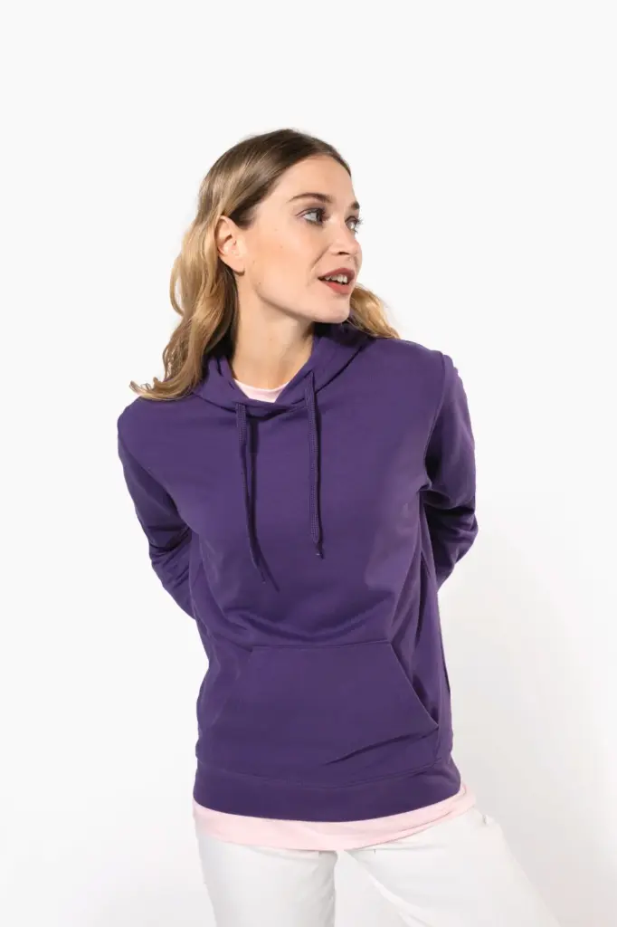 Eco damessweater met capuchon — productfoto 8