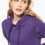 Eco damessweater met capuchon — productfoto 10