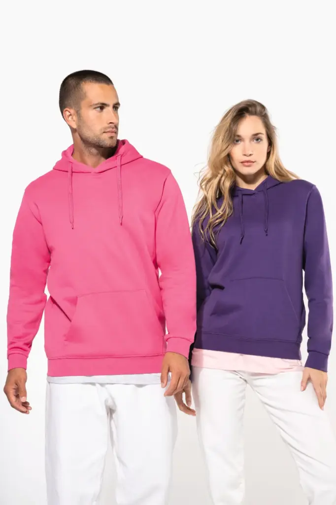 Eco damessweater met capuchon — productfoto 13
