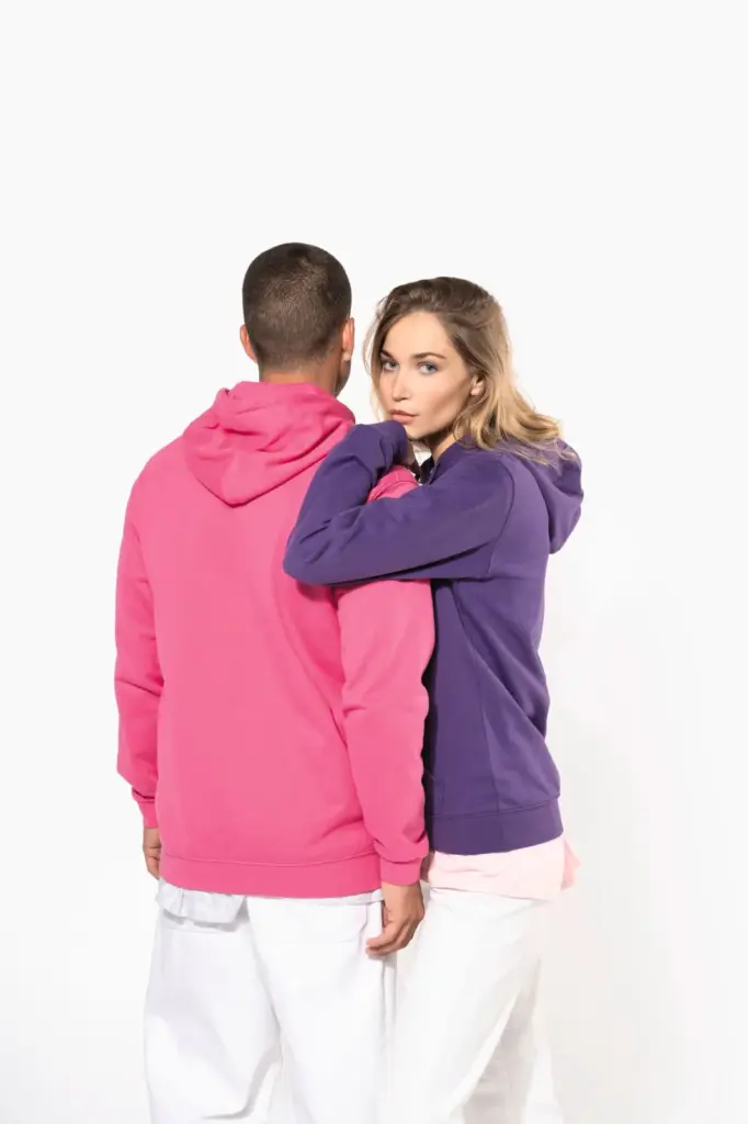 Eco damessweater met capuchon — productfoto 14