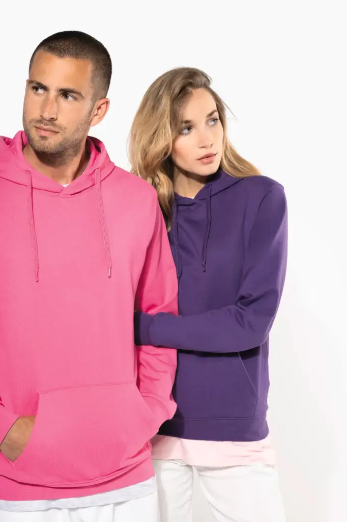 Eco damessweater met capuchon — productfoto 16