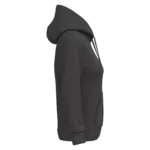 Eco damessweater met capuchon, dark grey — productfoto 20