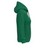 Eco damessweater met capuchon, kelly green — productfoto 24