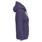 Eco damessweater met capuchon, purple — productfoto 31