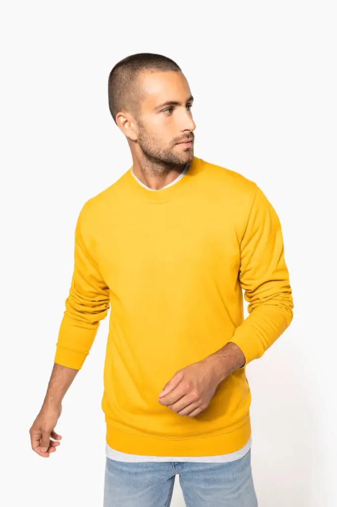 K474-16_2025 - Hidalgo-werbeartikel Sweater ronde hals — productfoto 3