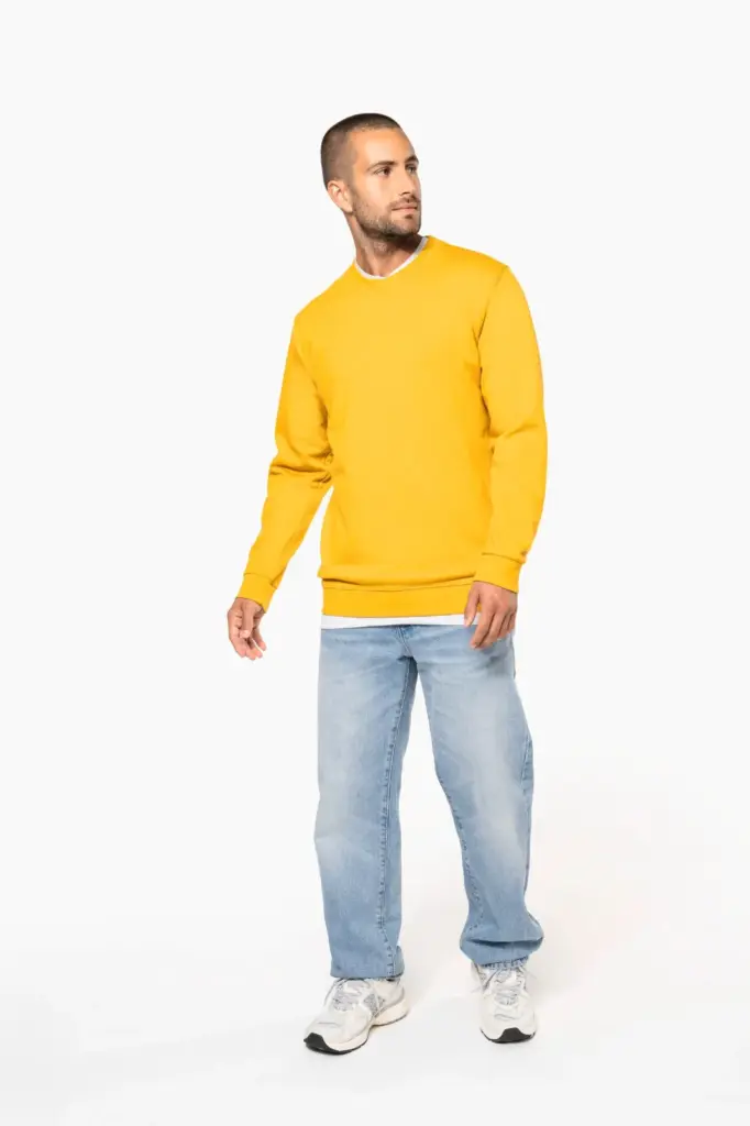 K474-13_2025 - Hidalgo-werbeartikel Sweater ronde hals — productfoto 4