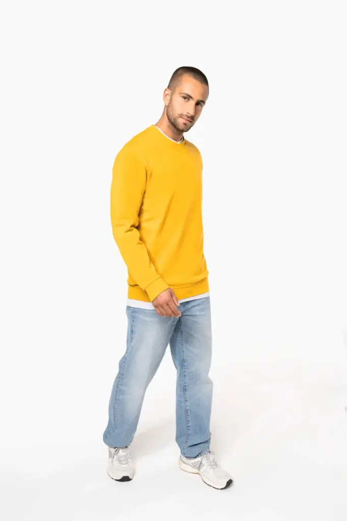 K474-14_2025 - Hidalgo-werbeartikel Sweater ronde hals — productfoto 5