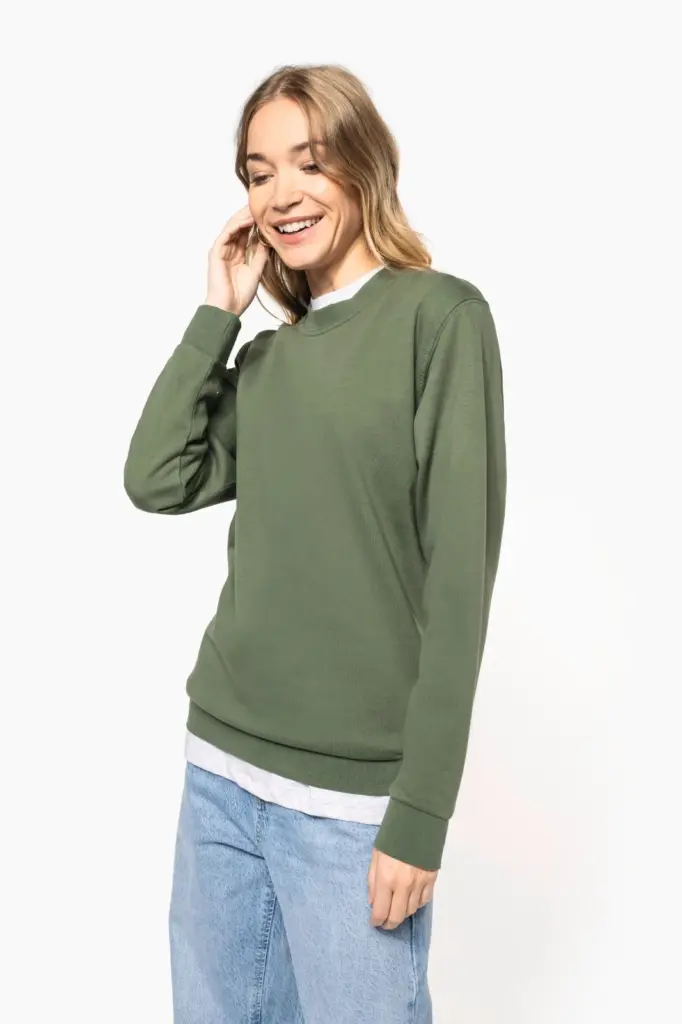 K474-5_2025 - Hidalgo-werbeartikel Sweater ronde hals — productfoto 8
