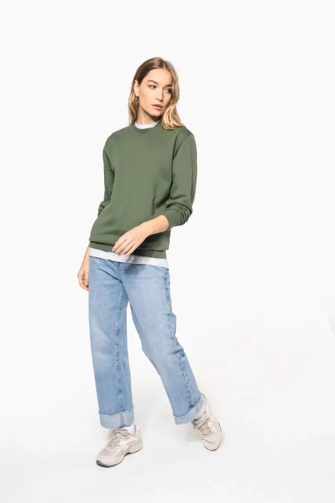 K474-6_2025 - Hidalgo-werbeartikel Sweater ronde hals — productfoto 10