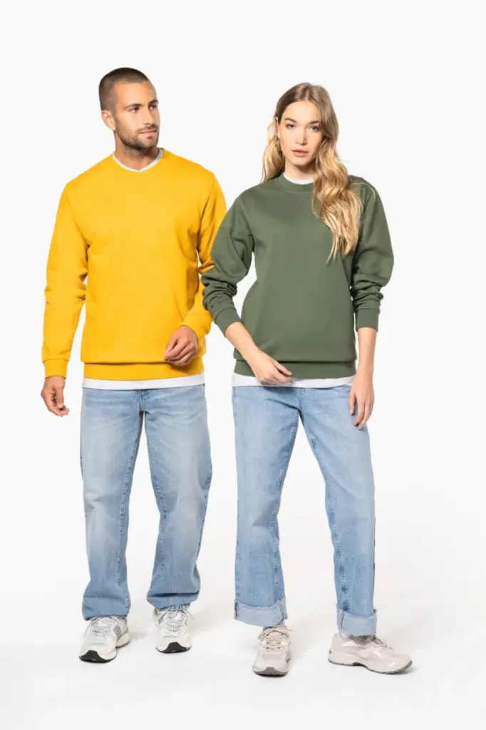 K474-10_2025 - Hidalgo-werbeartikel Sweater ronde hals — productfoto 16