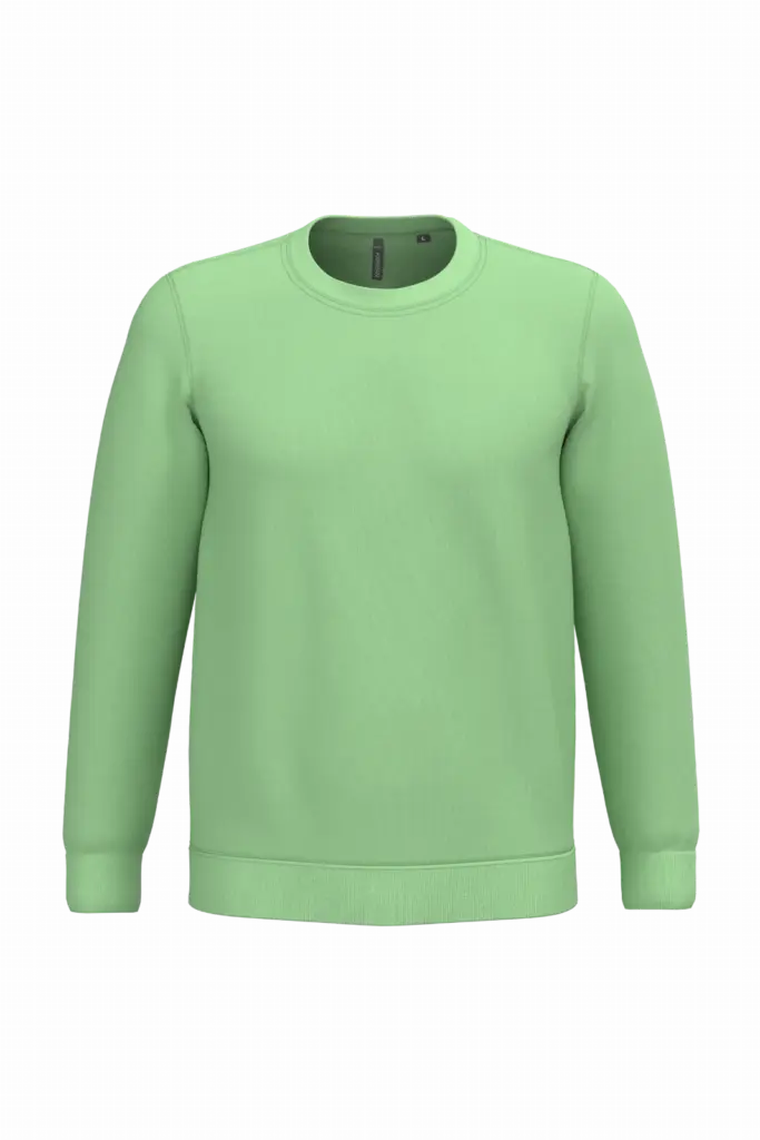 Sweatshirt bedrucken K474 Rundhals Baumwolle XS-4XL — Produktfoto 42