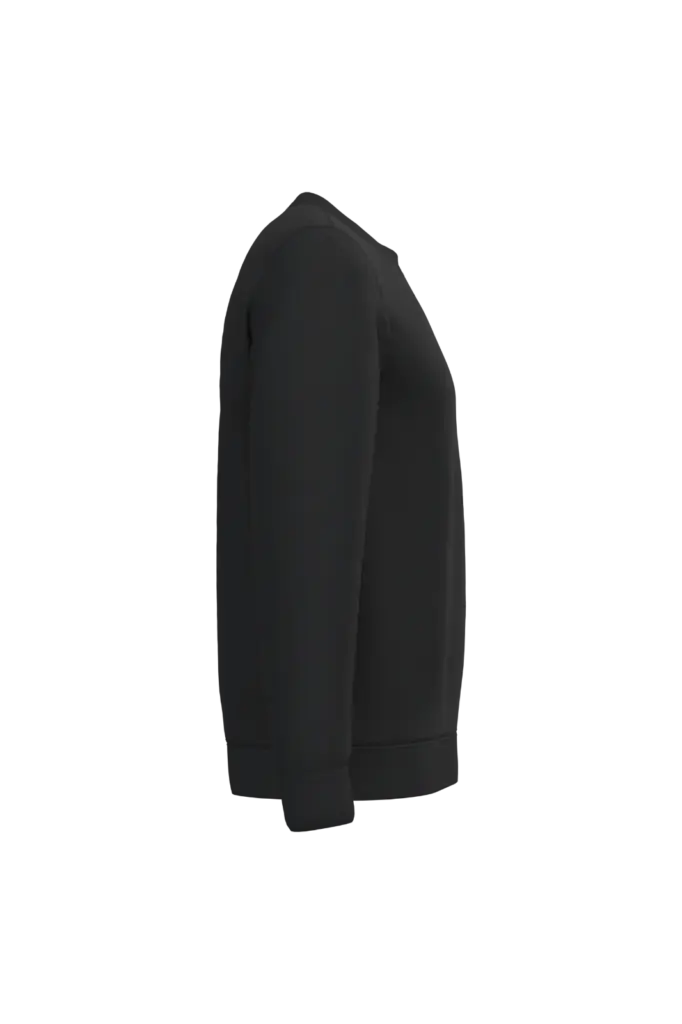 PS_K474-S_BLACK - Hidalgo-werbeartikel Sweater ronde hals, black — productfoto 19
