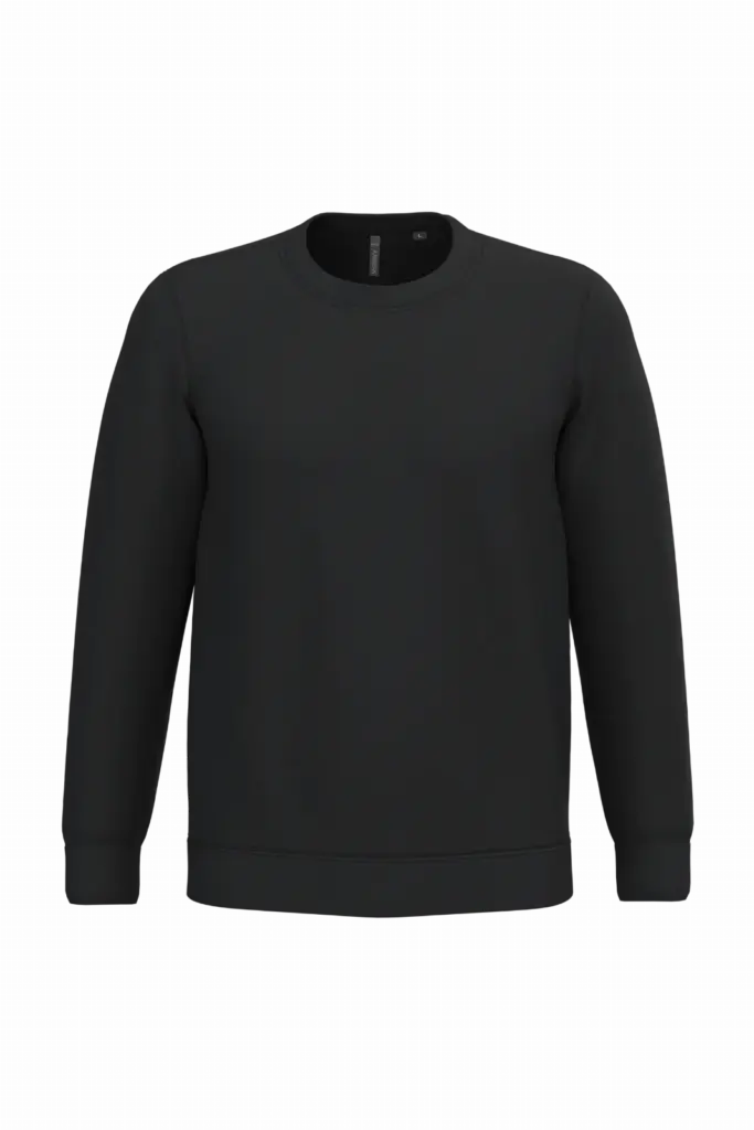 Sweatshirt bedrucken K474 Rundhals Baumwolle XS-4XL — Produktfoto 44