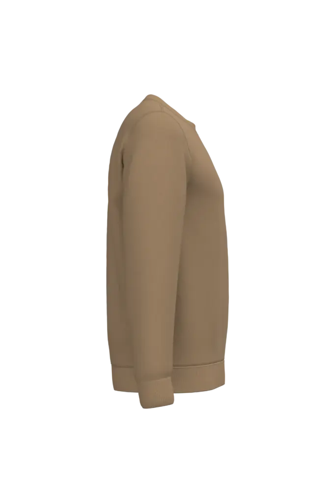 PS_K474-S_CAMEL - Hidalgo-werbeartikel Sweater ronde hals, camel — productfoto 20