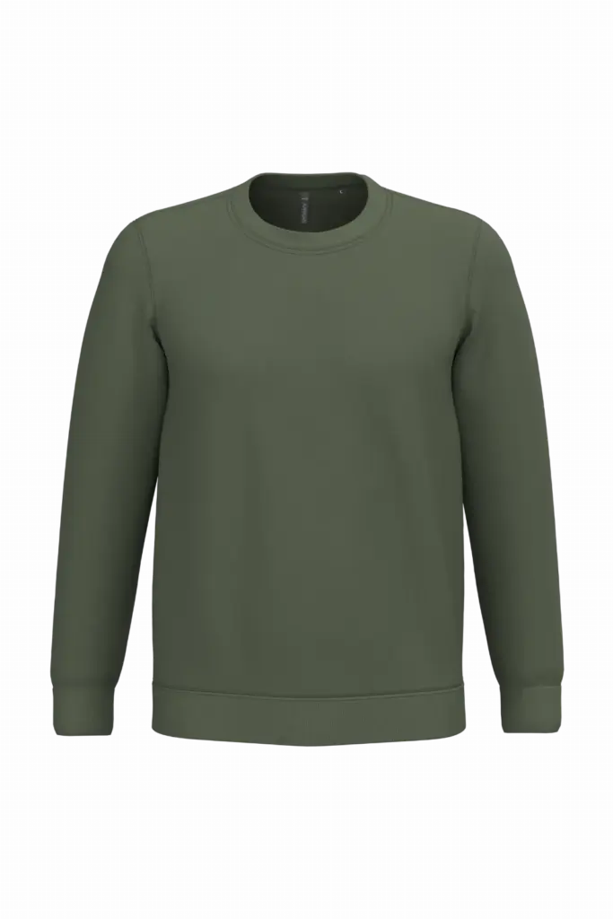 Sweatshirt bedrucken K474 Rundhals Baumwolle XS-4XL — Produktfoto 47