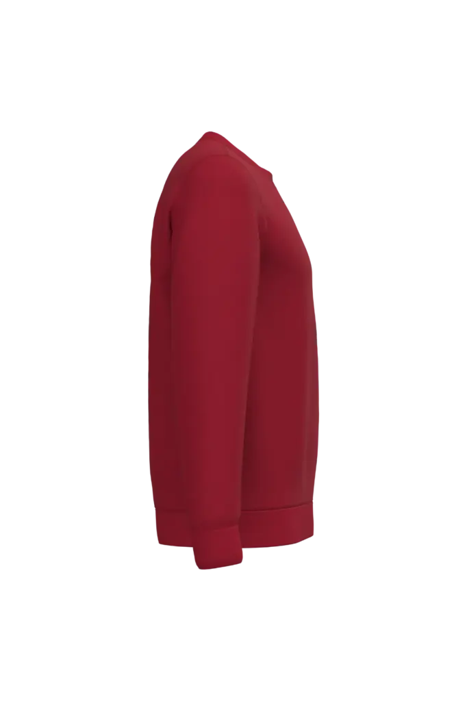 PS_K474-S_CHERRYRED - Hidalgo-werbeartikel Sweater ronde hals, cherry red — productfoto 23