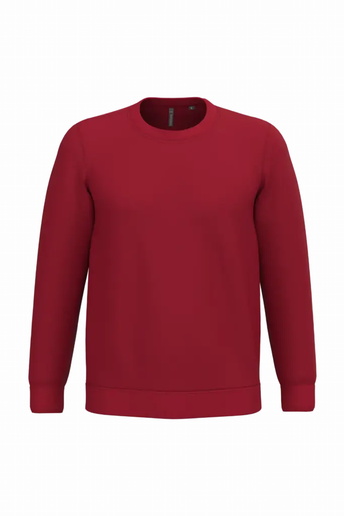 Sweatshirt bedrucken K474 Rundhals Baumwolle XS-4XL — Produktfoto 48