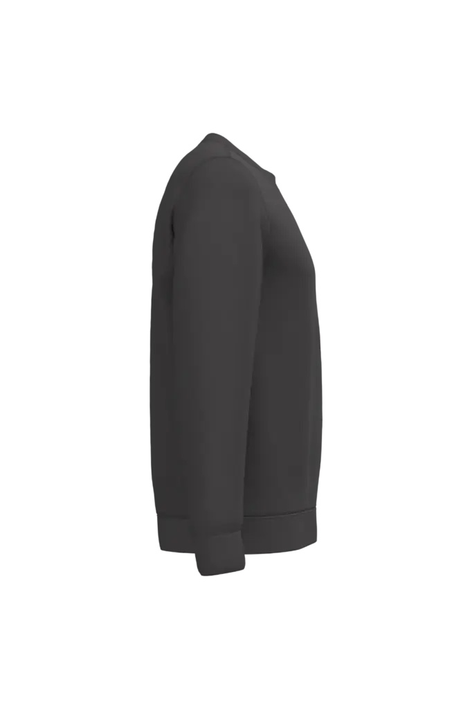PS_K474-S_DARKGREY - Hidalgo-werbeartikel Sweater ronde hals, dark grey — productfoto 25