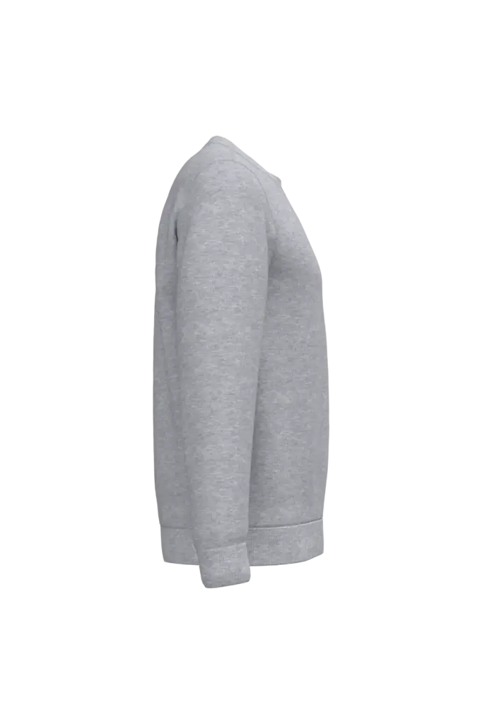 PS_K474-S_OXFORDGREY - Hidalgo-werbeartikel Sweater ronde hals, oxford grey — productfoto 29