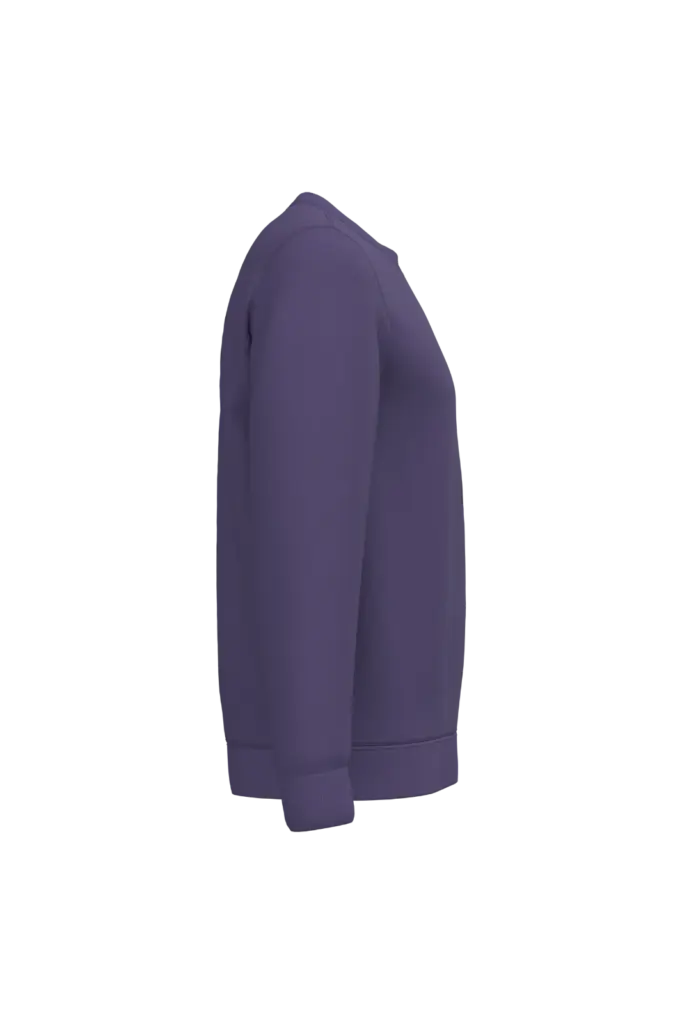 PS_K474-S_PURPLE - Hidalgo-werbeartikel Sweater ronde hals, purple — productfoto 34