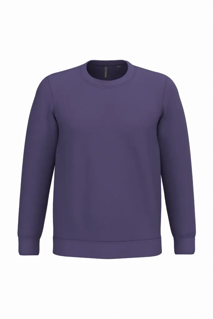 Sweatshirt bedrucken K474 Rundhals Baumwolle XS-4XL — Produktfoto 59