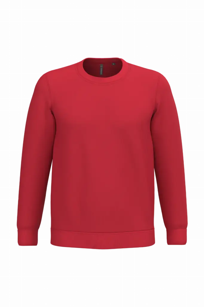 Sweatshirt bedrucken K474 Rundhals Baumwolle XS-4XL — Produktfoto 60