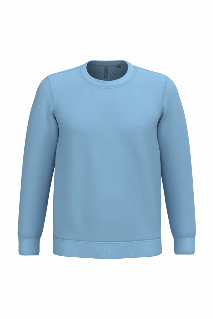Sweatshirt bedrucken K474 Rundhals Baumwolle XS-4XL — Produktfoto 62