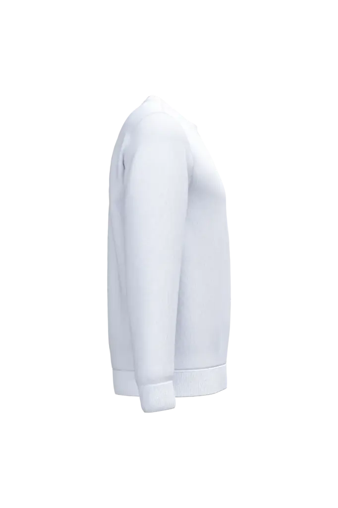 PS_K474-S_WHITE - Hidalgo-werbeartikel Sweater ronde hals, white — productfoto 44