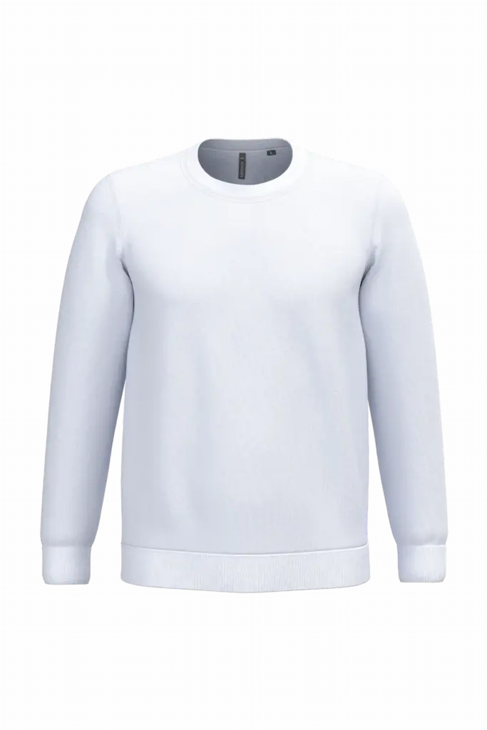 Sweatshirt bedrucken K474 Rundhals Baumwolle XS-4XL — Produktfoto 68