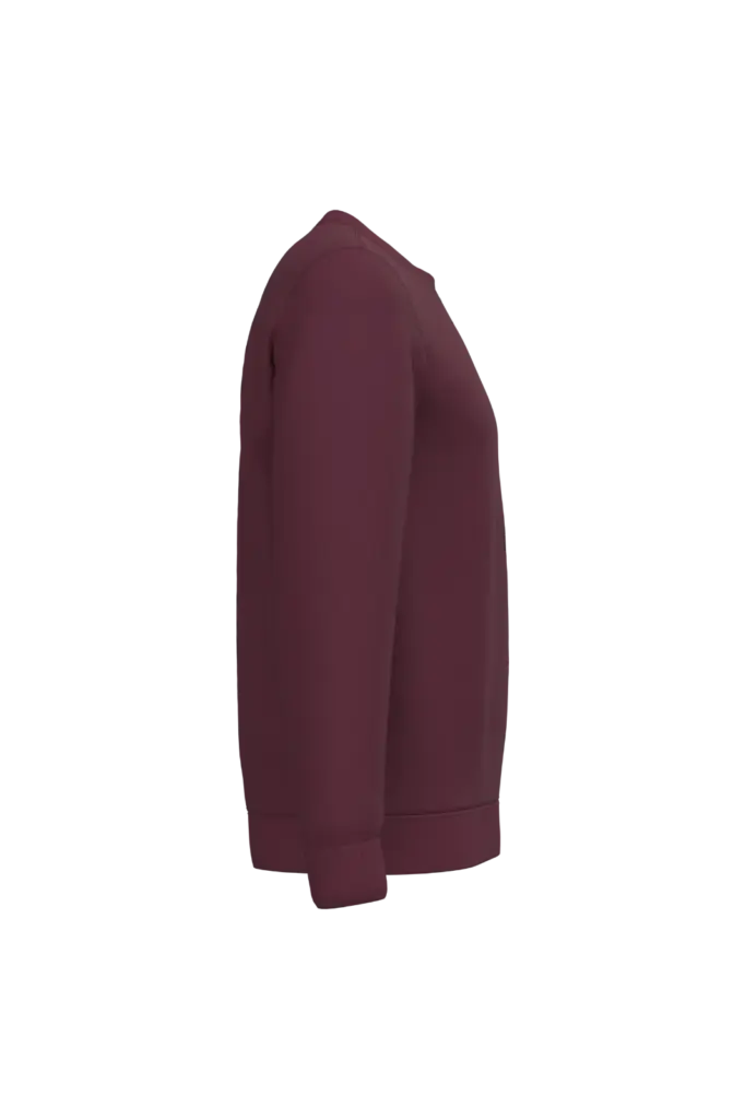 PS_K474-S_WINE - Hidalgo-werbeartikel Sweater ronde hals, wine — productfoto 45