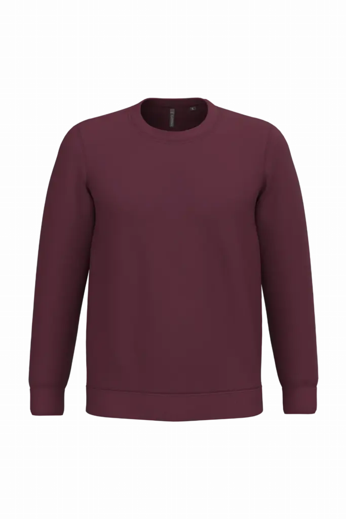 Sweatshirt bedrucken K474 Rundhals Baumwolle XS-4XL — Produktfoto 69